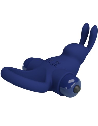 PRETTY LOVE JIRO ANILLO RABBIT CON VIBRACIAN AZUL