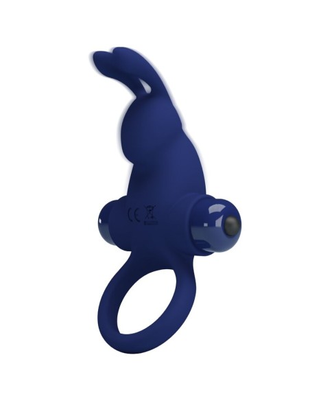 PRETTY LOVE JIRO ANILLO RABBIT CON VIBRACIAN AZUL