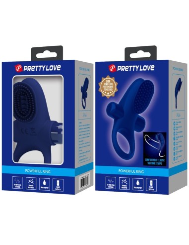 PRETTY LOVE PALLE ANILLO CON VIBRACIAN AZUL