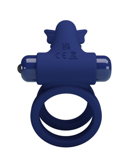 PRETTY LOVE JAMELE DOBLE ANILLO CON VIBRACIAN ESTIMULADOR MARIPOSA AZUL PRETTY LOVE JAMELE DOBLE ANILLO CON VIBRACIAN ESTIMULADOR MARIPOSA AZUL