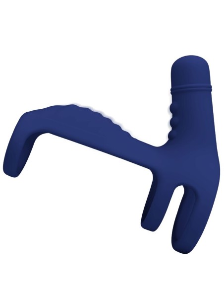 PRETTY LOVE ELISH ANILLO VIBRADOR CON EXTENSIAN AZUL