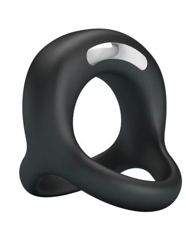 PRETTY LOVE ELLIOTT ANILLO VIBRADOR NEGRO