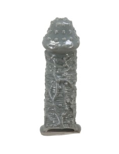PRETTY LOVE FUNDA REALASTICA ALARGADORA Y RETARDANTE PARA PENE MODELO 2 GRIS