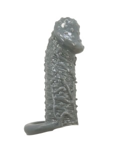PRETTY LOVE FUNDA REALASTICA ALARGADORA Y RETARDANTE PARA PENE MODELO 2 GRIS 2
