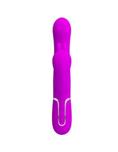 PRETTY LOVE CAMMY TRIPLE VIBRADOR MULTIFUNCIAN 4 EN 1 ROSA
