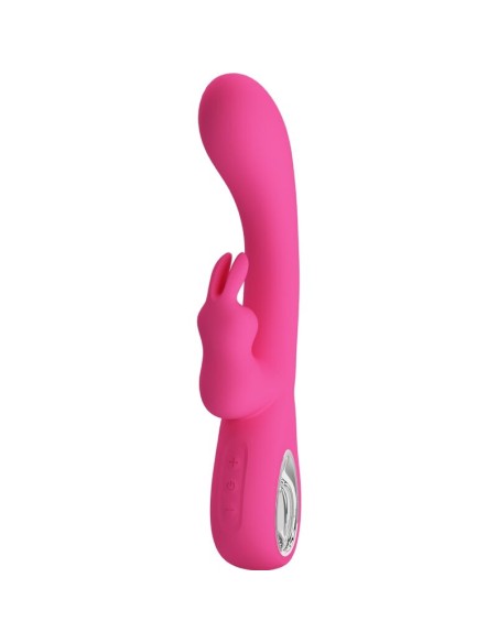 PRETTY LOVE NOVAK VIBRADOR RABBIT 12 VIBRACIONES ROSA
