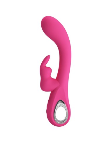 PRETTY LOVE NOVAK VIBRADOR RABBIT 12 VIBRACIONES ROSA