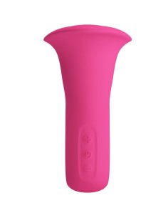 PRETTY LOVE CLYDE VIBRADOR ORAL LENGUA VIBRADORA 12 VIBRACIONES ROSA 2