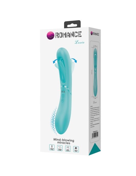ROMANCE LEXIE VIBRADOR PUNTO G 7 VIBRACIONES AZUL