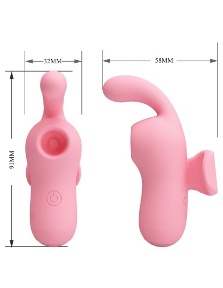 PRETTY LOVE MINI FUN TOYS BY MAGIC FAIRY VIBRADOR SUCCIONADOR