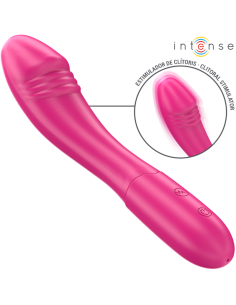 INTENSE BELINDA VIBRADOR 19 CM FLEXIBLE 10 VIBRACIONES ROSA