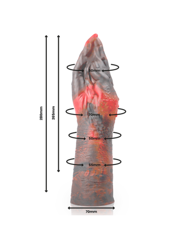EPIC LILITH FISTING DILDO DEMONIO MALIGNO L