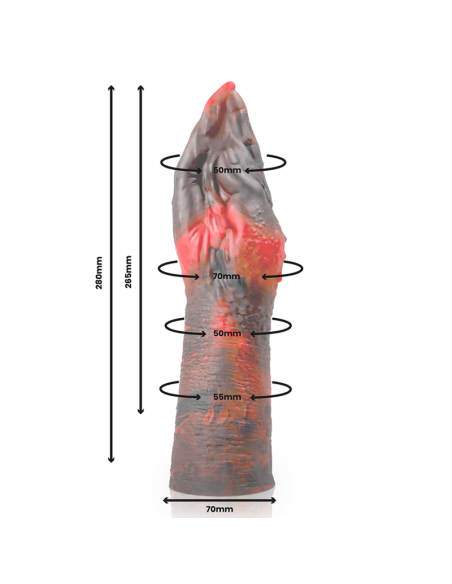 EPIC LILITH FISTING DILDO DEMONIO MALIGNO L