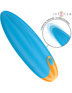 INTENSE MIKE BALA VIBRADORA 10 VIBRACIONES AZUL CONTROL REMOTO 2