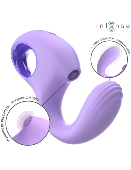 INTENSE BAXTER VIBRADOR ESTIMULADOR VIOLETA CONTROL REMOTO