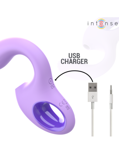 INTENSE BAXTER VIBRADOR ESTIMULADOR VIOLETA CONTROL REMOTO
