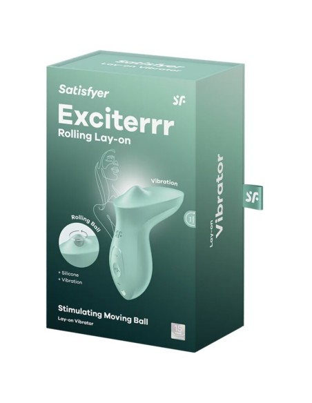 SATISFYER EXCITERRR VIBRADOR LAY ON CLATORIS MENTA