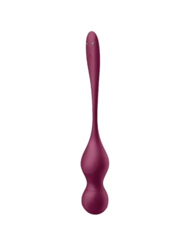 SATISFYER LOVE BIRDS VARY BOLAS VIBRADORES APP GRATUITA ROJO VINO