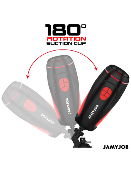 JAMYJOB PYSTON BASE MASTURBADOR AUTOMATICO CON DILDO CONTROL REMOTO