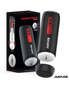 JAMYJOB PHANTOM MASTURBADOR VAGINA AUTOMATICO 5 MODOS SUCCIAN Y EMPUJE