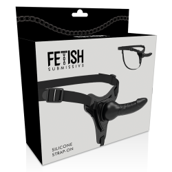 FETISH SUBMISSIVE ARNeS SILICONA NEGRO REALISTIC 16CM 2