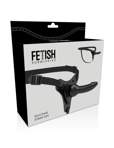 FETISH SUBMISSIVE ARNeS SILICONA NEGRO REALISTIC 16CM