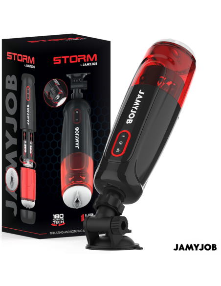 JAMYJOB STORM MASTURBADOR VAGINA AUTOMATICO 10 MODOS SUCCIAN Y EMPUJE