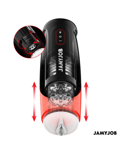 JAMYJOB STORM MASTURBADOR VAGINA AUTOMATICO 10 MODOS SUCCIAN Y EMPUJE