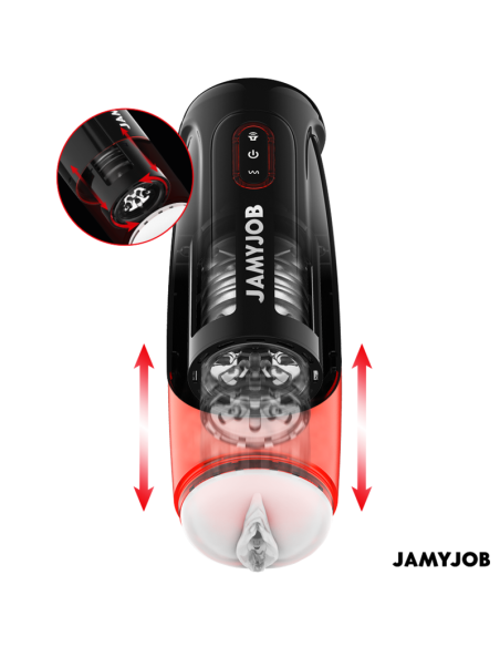 JAMYJOB STORM MASTURBADOR VAGINA AUTOMATICO 10 MODOS SUCCIAN Y EMPUJE