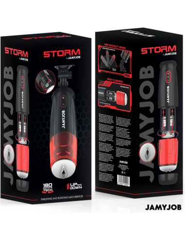 JAMYJOB STORM MASTURBADOR VAGINA AUTOMATICO 10 MODOS SUCCIAN Y EMPUJE