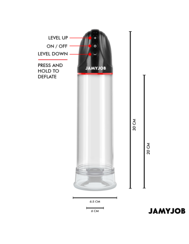 JAMYJOB XPAND BOMBA AUTOMATICA 3 NIVELES DE SUCCIAN GRIS