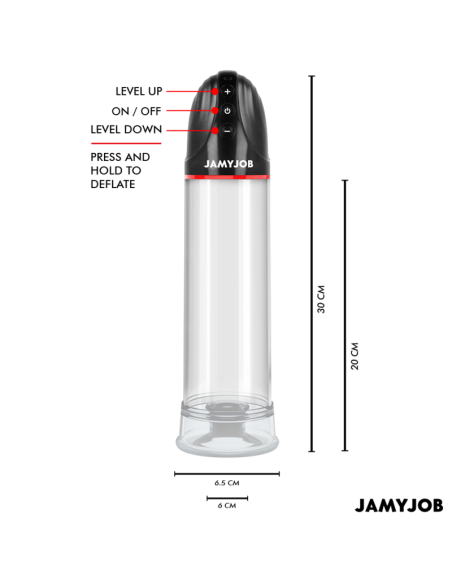 JAMYJOB XPAND BOMBA AUTOMATICA 3 NIVELES DE SUCCIAN GRIS