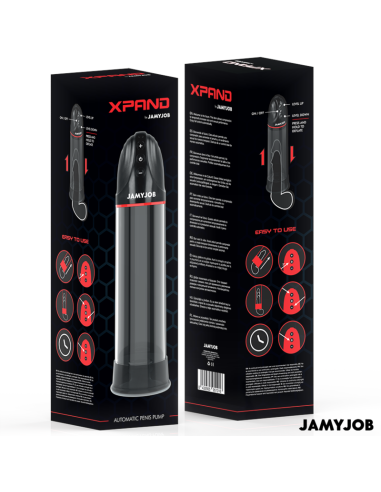 JAMYJOB XPAND BOMBA AUTOMATICA 3 NIVELES DE SUCCIAN GRIS