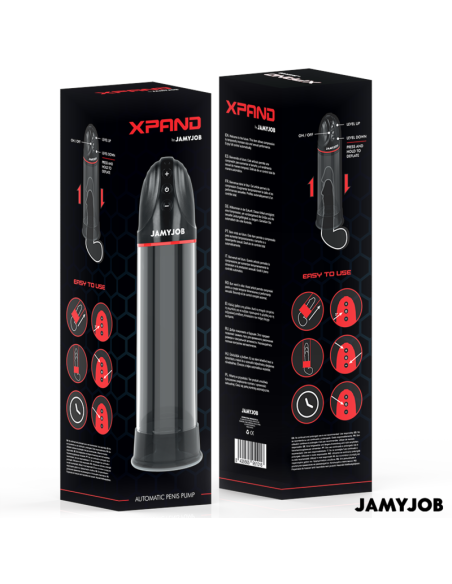 JAMYJOB XPAND BOMBA AUTOMATICA 3 NIVELES DE SUCCIAN GRIS