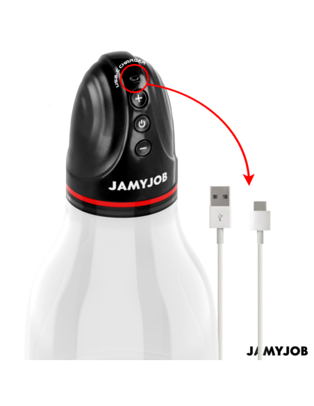 JAMYJOB XPAND LITE BOMBA AUTOMATICA DE TESTACULOS 3 NIVELES DE SUCCIAN GRIS