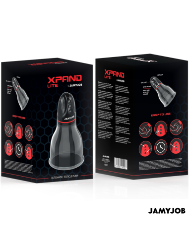 JAMYJOB XPAND LITE BOMBA AUTOMATICA DE TESTACULOS 3 NIVELES DE SUCCIAN GRIS