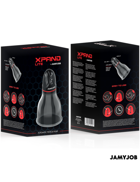 JAMYJOB XPAND LITE BOMBA AUTOMATICA DE TESTACULOS 3 NIVELES DE SUCCIAN GRIS