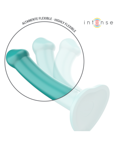INTENSE KATIE VIBRADOR CON VENTOSA 10 VIBRACIONES AZUL OSCURO CONTROL REMOTO