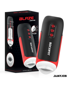JAMYJOB BLAZE MASTURBADOR BOCA AUTOMATICO 5 MODOS SUCCIAN Y VIBRACIAN