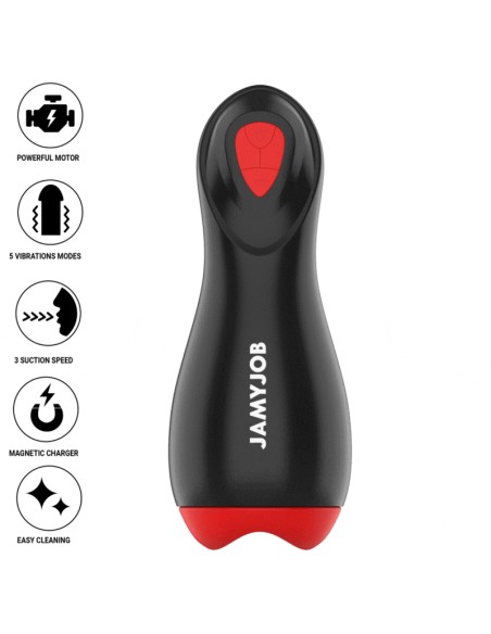 JAMYJOB CORE X MASTURBADOR AUTOMATICO 5 MODOS SUCCIAN Y VIBRACIAN