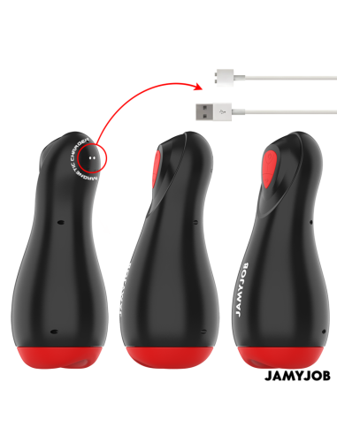 JAMYJOB CORE X MASTURBADOR AUTOMATICO 5 MODOS SUCCIAN Y VIBRACIAN
