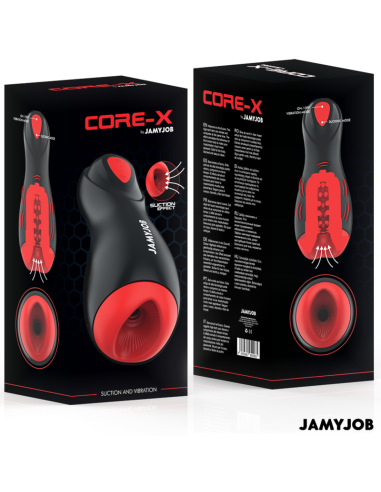 JAMYJOB CORE X MASTURBADOR AUTOMATICO 5 MODOS SUCCIAN Y VIBRACIAN