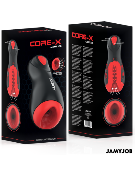 JAMYJOB CORE X MASTURBADOR AUTOMATICO 5 MODOS SUCCIAN Y VIBRACIAN