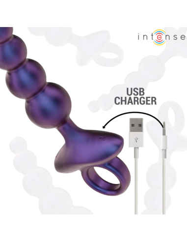 INTENSE TITO PLUG ANAL VIBRADOR MODELO 3 CONTROL REMOTO