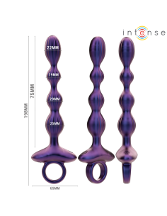 INTENSE JACKIE PLUG ANAL VIBRADOR MODELO 1 CONTROL REMOTO 2