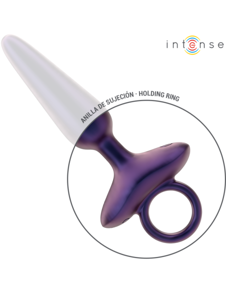 INTENSE MARLON PLUG ANAL VIBRADOR MODELO 4 CONTROL REMOTO