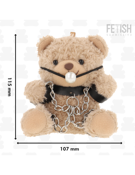 FETISH SUBMISSIVE FOZZIE OSITO PELUCHE BDSM MODELO 3