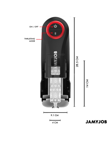 JAMYJOB GRAVITY MASTURBADOR VAGINA AUTOMATICO 5 MODOS SUCCIAN