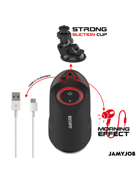 JAMYJOB GRAVITY MASTURBADOR VAGINA AUTOMATICO 5 MODOS SUCCIAN
