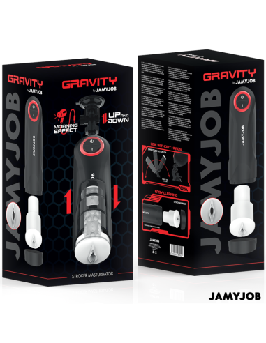 JAMYJOB GRAVITY MASTURBADOR VAGINA AUTOMATICO 5 MODOS SUCCIAN